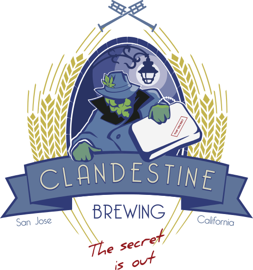 Clandestine Brewing Logo